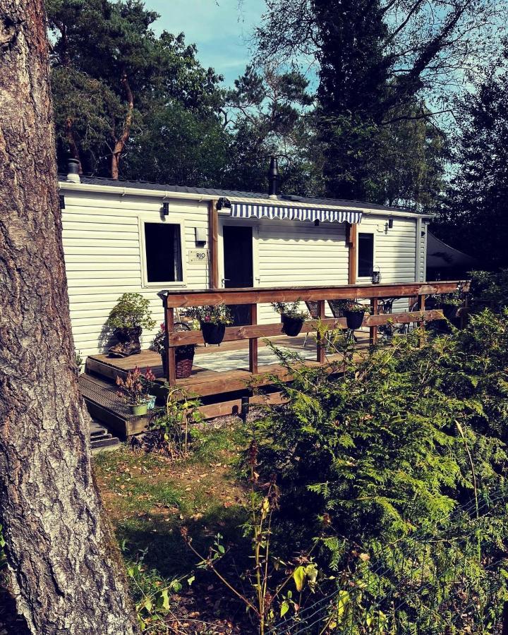 Knus Chalet Midden In De Bossen Nunspeet Esterno foto